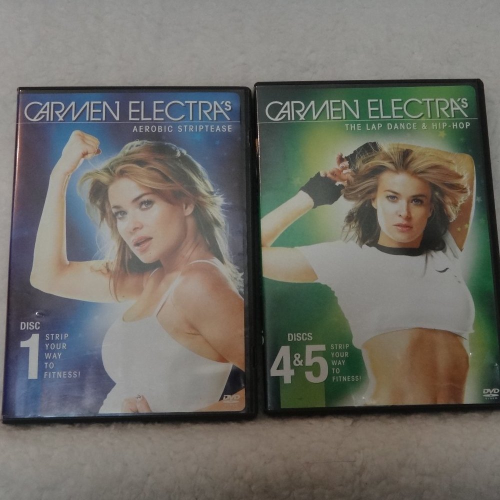 Carmon Electra exercise dvd bundle